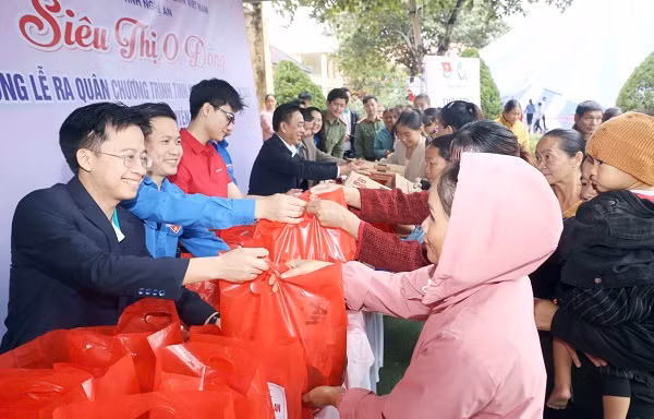 Tuổi trẻ Nghệ An ra quân Chương trình Tình nguyện mùa Đông và Xuân tình nguyện