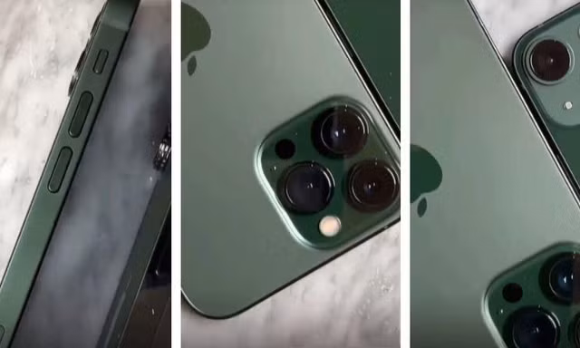 Video iPhone 13 series màu xanh lá đầu tiên ngoài thực tế: Có nuột như bản thiết kế?