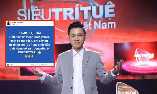 Kỷ lục gia trí nhớ Dương Anh Vũ: CV của sinh viên Việt Nam mới ra trường đều bị khuyết tật