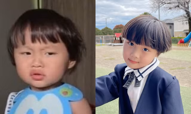 Bé Sa nhà Quỳnh Trần JP đã tốt nghiệp mẫu giáo, ngoại hình thay đổi hết sức dễ thương