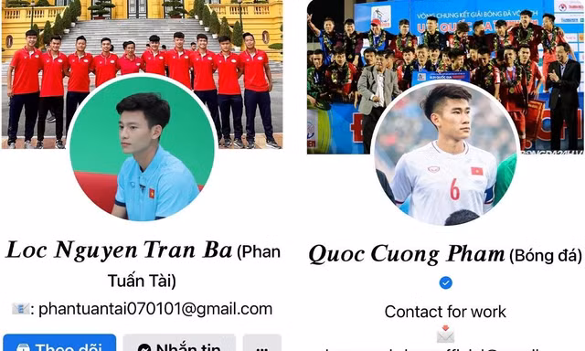 Nhiều cầu thủ bóng đá bị hacker tấn công, đổi tên Facebook, trong đó có Nhâm Mạnh Dũng