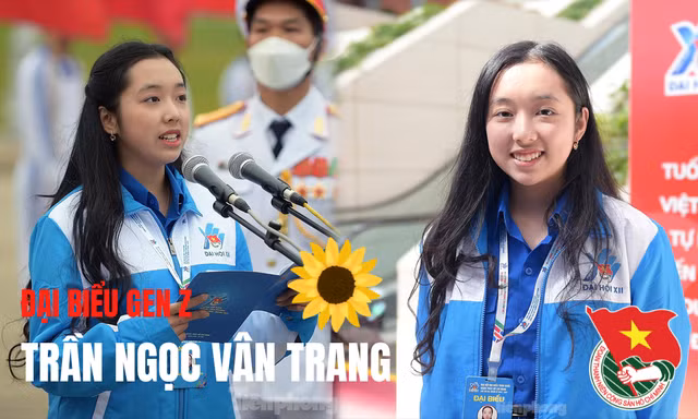 Cô bạn 2K6 ở Nghệ An sở hữu thành tích ấn tượng, đảm nhận vai trò đặc biệt tại Đại hội 12