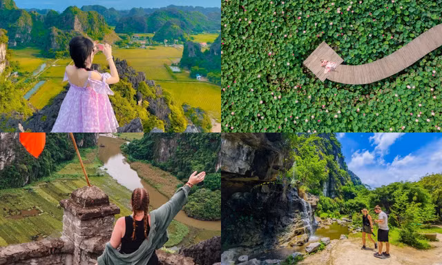 Ngắm mùa Thu lãng mạn tại "thiên đường sống ảo" Hang Múa (Ninh Bình) dịp nghỉ lễ