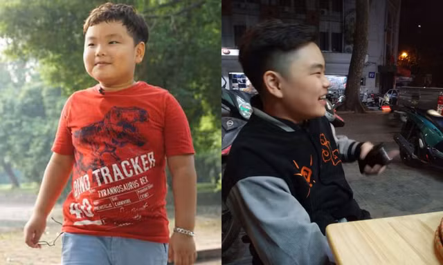 Bi Béo - con trai Xuân Bắc lột xác bất ngờ ở tuổi 14, lộ dáng dấp "soái ca"