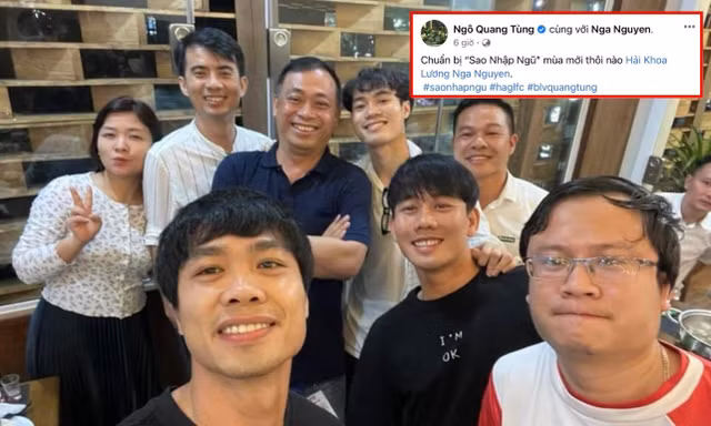Ê-kíp "Sao Nhập Ngũ" chuẩn bị cho mùa mới, hé lộ có sự góp mặt của Công Phượng, Văn Toàn?