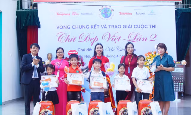 Vòng Chung kết cuộc thi Chữ đẹp Việt lần 2: "Ước mơ của em" được viết nên từ nét chữ