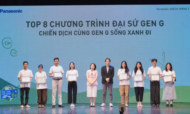 Chiến dịch “Cùng Gen G sống Xanh đi" của Panasonic với những kết quả ấn tượng
