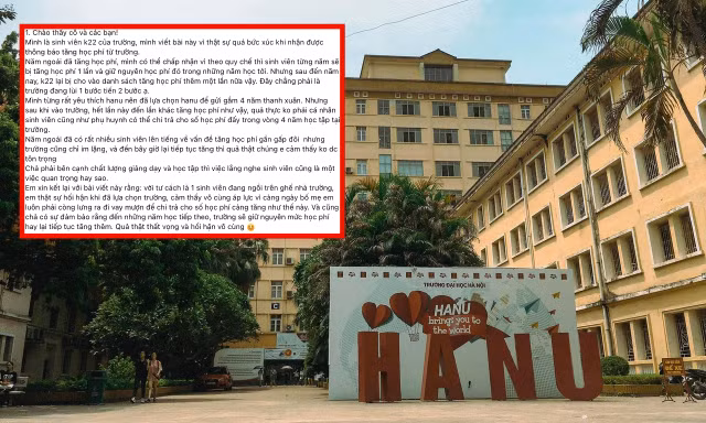 Sinh viên ĐH Hà Nội lo lắng vì học phí tăng, gây áp lực cho bản thân và gia đình