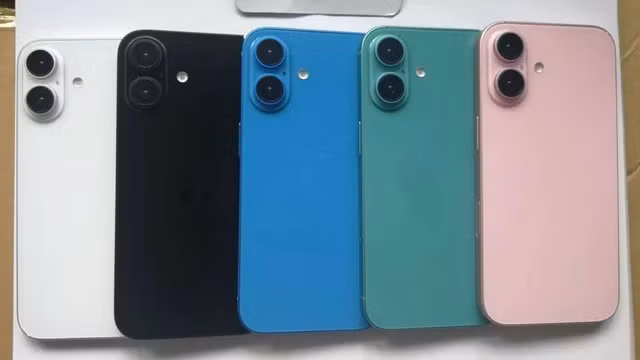 iPhone 16 series lộ diện với loạt màu sắc mới, xanh lá cây và hồng gây chú ý