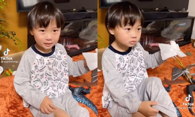 YouTuber Quỳnh Trần JP gây tranh cãi khi quay clip phạt con, xưng hô "mày - tao" với bé Sa