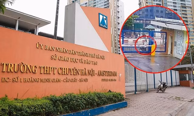 Vụ nam sinh khóc ở cổng trường vì đi thi muộn: Trường trích xuất camera, netizen tranh cãi