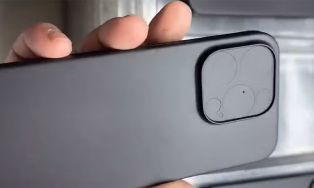 Ốp lưng iPhone 15 Pro Max dần lộ diện, hé lộ cụm camera chiếm gần 1/4 mặt sau
