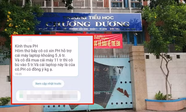 Phụ huynh không đồng ý hỗ trợ mua laptop, cô giáo "dỗi" không soạn đề cương