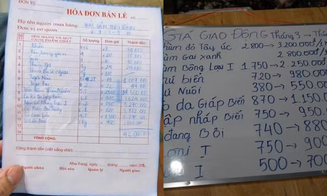 Toàn cảnh vụ 22 khách ăn hải sản hết 42 triệu đồng: Công an mời người tố cáo lên làm việc