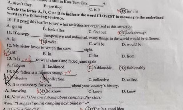 12 học sinh Kon Tum có liên quan đến vụ lộ bản thảo đề thi Tiếng Anh vào lớp 10