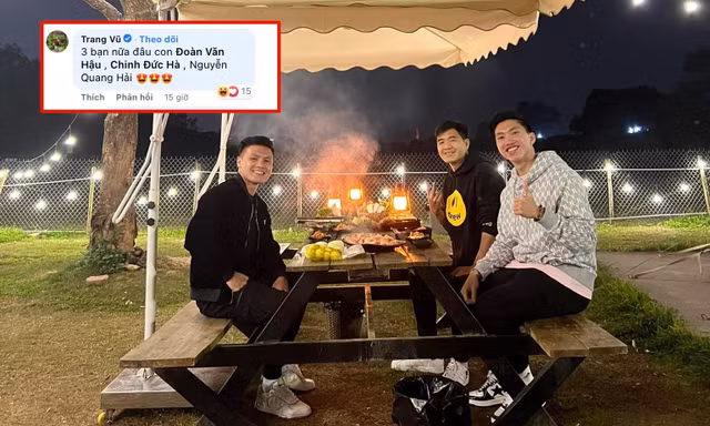 Đoàn Văn Hậu hội ngộ cùng anh em thân thiết, bình luận của mẹ nuôi Quang Hải hút sự chú ý