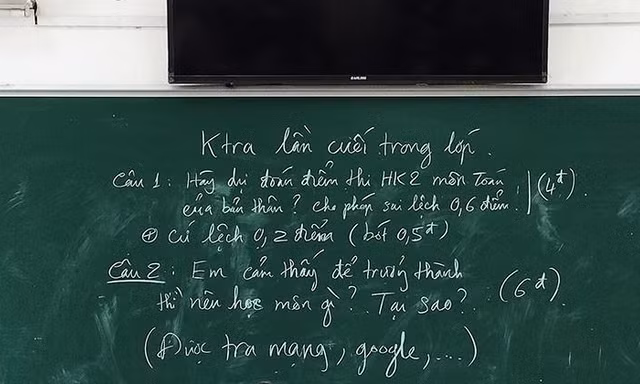 Những bài "kiểm tra" cuối cùng của đời học sinh: Đọc xong đề bài ai nấy đều vô cùng xúc động!