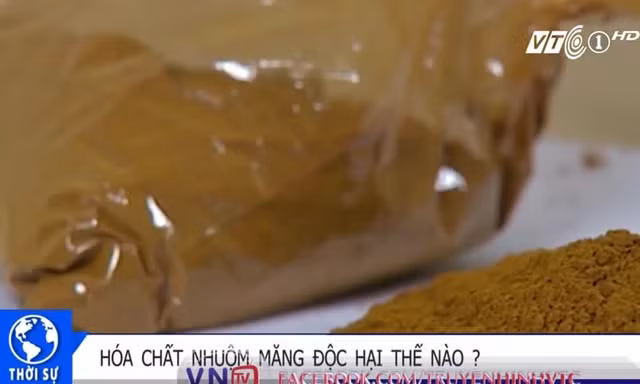 Hóa chất nhuộm măng, cải chua độc hại thế nào