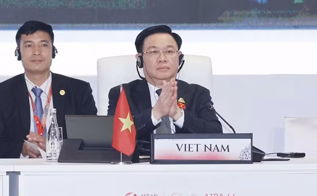 Chủ tịch Quốc hội phát biểu tại Phiên toàn thể thứ nhất AIPA-44 