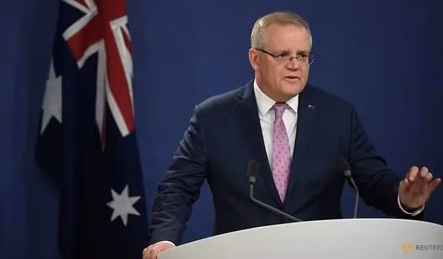 Thủ tướng Úc Scott Morrison. (Ảnh: Reuters)