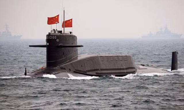 Một tàu ngầm của Trung Quốc