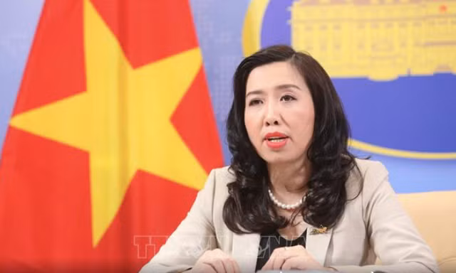 Bà Lê Thị Thu Hằng. (Ảnh: TTXVN)