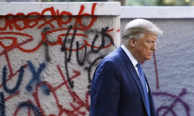 Tổng thống Mỹ Donald Trump. (Ảnh; AP)