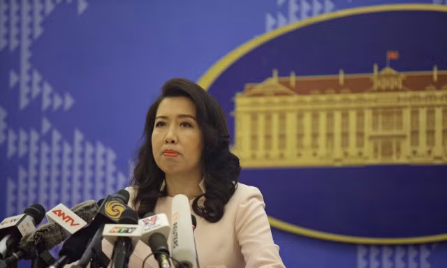 Bà Lê Thị Thu Hằng. (Ảnh: Mofa)