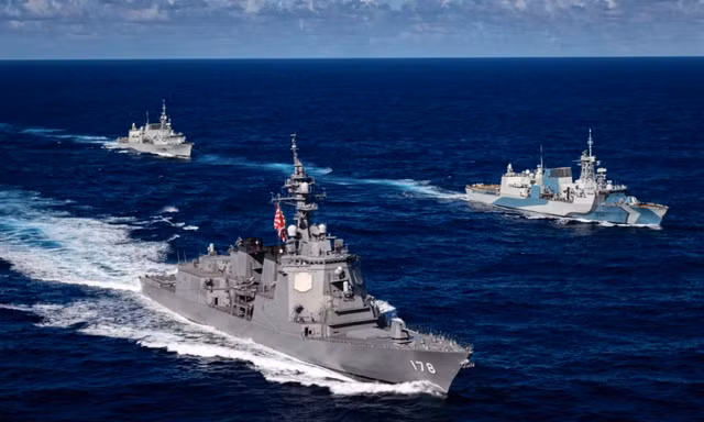 Các tàu tham gia RIMPAC 2020. (Ảnh: Navy News)