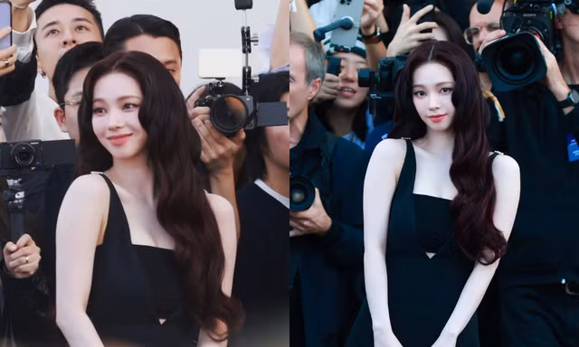 Karina aespa mang túi "bảo vật" hơn 100 tuổi của Prada tới show diễn tại Milan