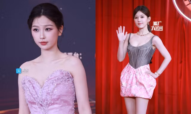 Đêm hội Tầm nhìn Weibo: "Đối thủ trời chọn" Ngu Thư Hân, Triệu Lộ Tư cùng bị chê