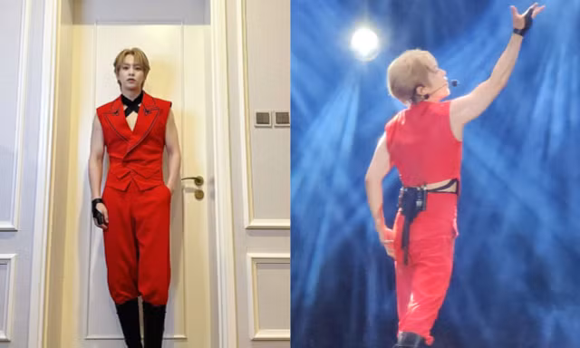 Xiumin EXO tại Đại nhạc hội ở Hải Phòng: Outfit "nóng" hơn cả thời tiết