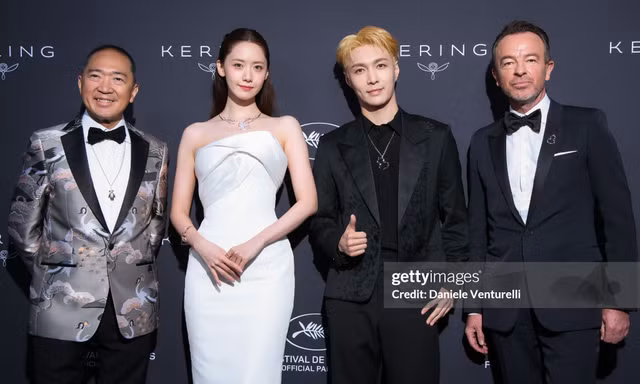 Yoona SNSD và Lay EXO tại LHP Cannes: Chung khung hình nhưng ít tương tác