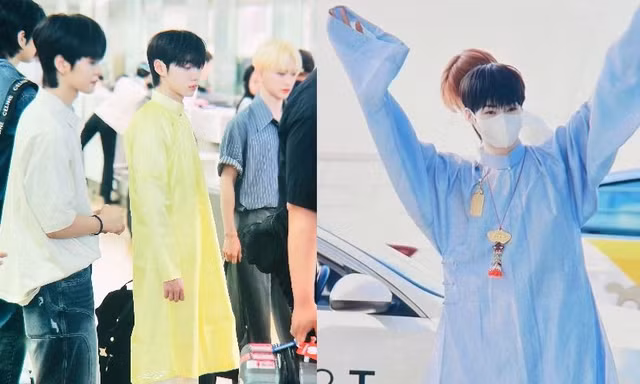 Đếm ngược tới concert TEMPEST: Hanbin - Hyeongseop mặc áo tấc fan Việt tặng