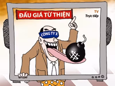 Đấu giá tài sản từ thiện: Thiếu chuyên nghiệp