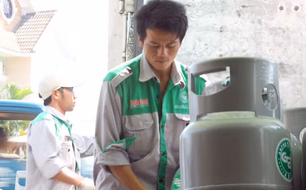 Giá gas giảm 15.000 - 19.000 đồng/bình