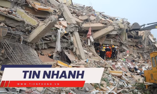 TIN NHANH: Các giáo sư Nhật Bản đồng loạt cảnh báo dư chấn hậu động đất hủy diệt ở Myanmar