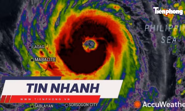 TIN NHANH: Siêu bão Kong-Rey gây lo ngại với mắt bão 'khổng lồ'; Nga phạt Google 20 triệu tỉ tỉ tỉ USD