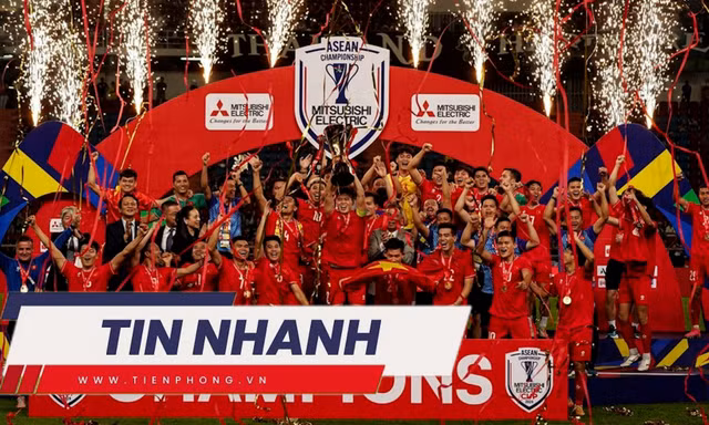 TIN NHANH: Tuyển Việt Nam lập loạt kỷ lục mới khi vô địch ASEAN Cup 2024