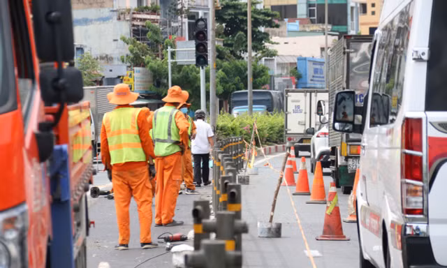 Điều chỉnh giao thông quanh khu vực nhà ga T3, sân bay Tân Sơn Nhất