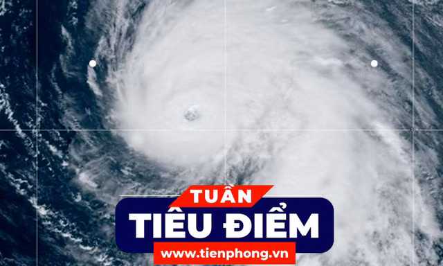 TIÊU ĐIỂM: 3 siêu bão nối nhau trong một tuần