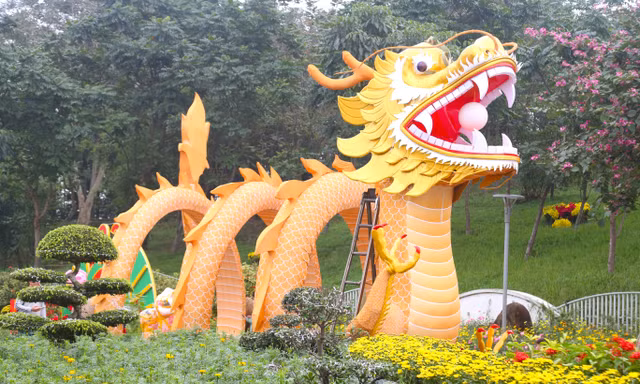 Chiêm ngưỡng linh vật rồng ở Nghệ An