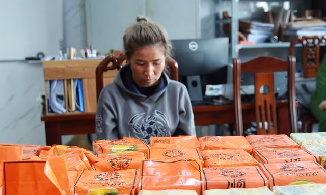 Vừa nhập cảnh vào Việt Nam, người phụ nữ Lào bị bắt cùng 30kg ma túy đá