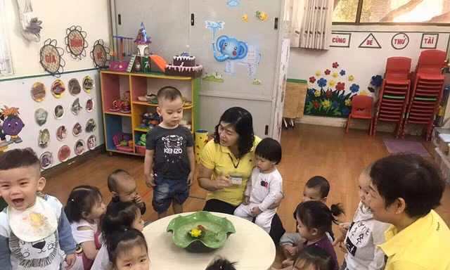 22 tỉnh được bổ sung biên chế giáo viên mầm non
