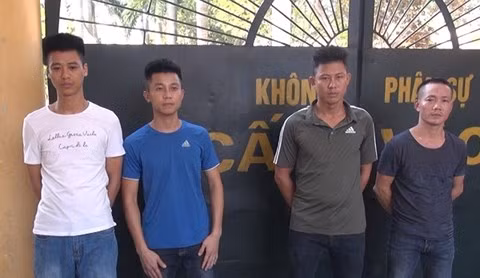 Các đối tượng bị khởi tố