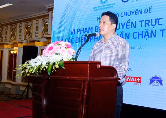 Ông Lê Quang Tự Do: Nhức nhối nhất là vi phạm bản quyền trực tuyến về bóng đá, phim ảnh