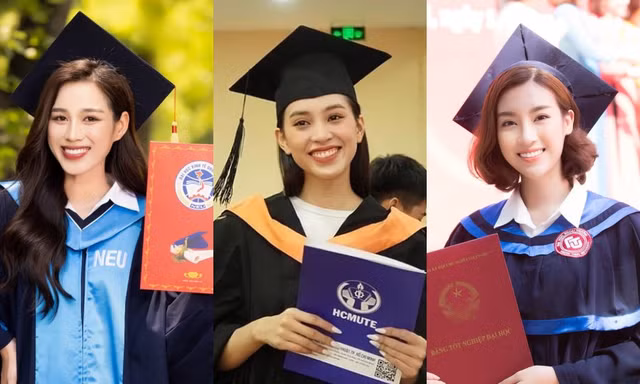 Những người đẹp vừa làm tốt nhiệm kỳ Hoa hậu vừa chu toàn việc học 