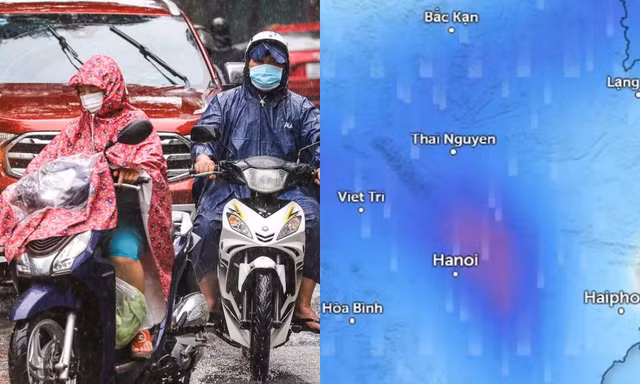 Dự báo miền Bắc sắp đón đợt mưa dông diện rộng vào cuối tuần này