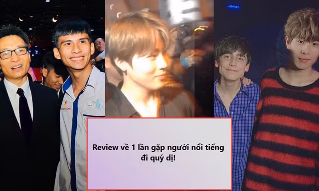 Rì-viu gặp người nổi tiếng ngoài đời: Cảm giác như kiếp trước đã "giải cứu cả thế giới"!
