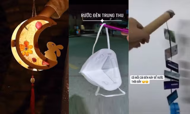 "Cái khó ló cái khôn" với 1001 cách làm đèn lồng Trung Thu sáng tạo của hội Gen Z